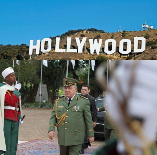 Le général Gaïd Salah à Hollywood !