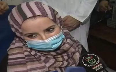 La première citoyenne algérienne à avoir reçu le vaccin anti-Covid-19 russe, Sputnik V